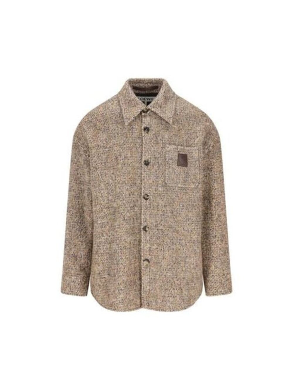 Loewe Overshirt Jacket In Wool And Llama Blend Tag Size 46 Men